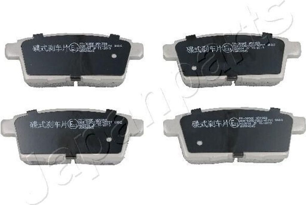 JAPANPARTS Bremsbeläge Satz Hinten Bremsklötze für MAZDA CX-7 (ER) PP-309AF