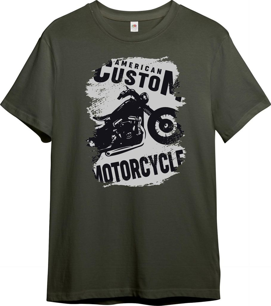 PAULGOS Herren T-Shirt "Motorcycle"