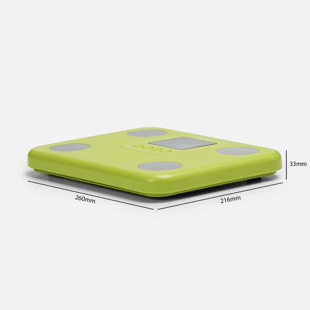 Tanita BC-730 Vert : Analyseur de composition corporelle ultra compact