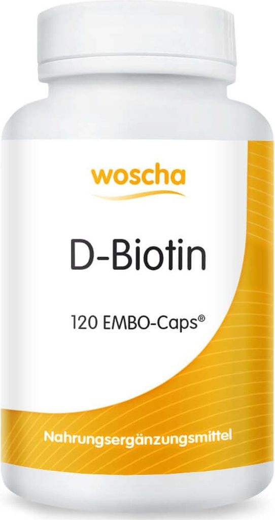 Woscha D-Biotin- 120 EMBO-Caps Produktbild 