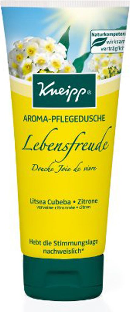 Kneipp Aroma Pflegedusche Lebensfreude Zitrone 200ml 3er Pack