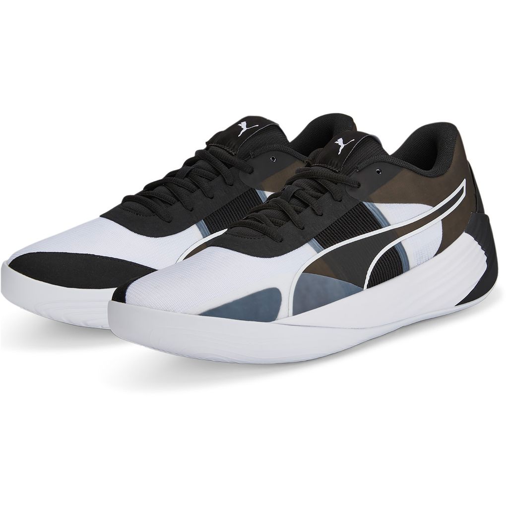 PUMA Fusion Nitro Team Basketballschuhe Unisex puma white/puma black 43