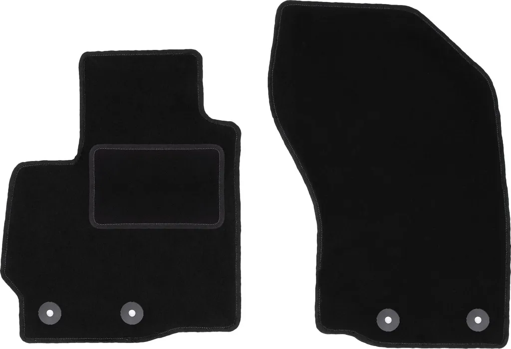 Tappetini Mitsubishi ASX 2010-2019 Anteriori | Velours Nero Su Misura