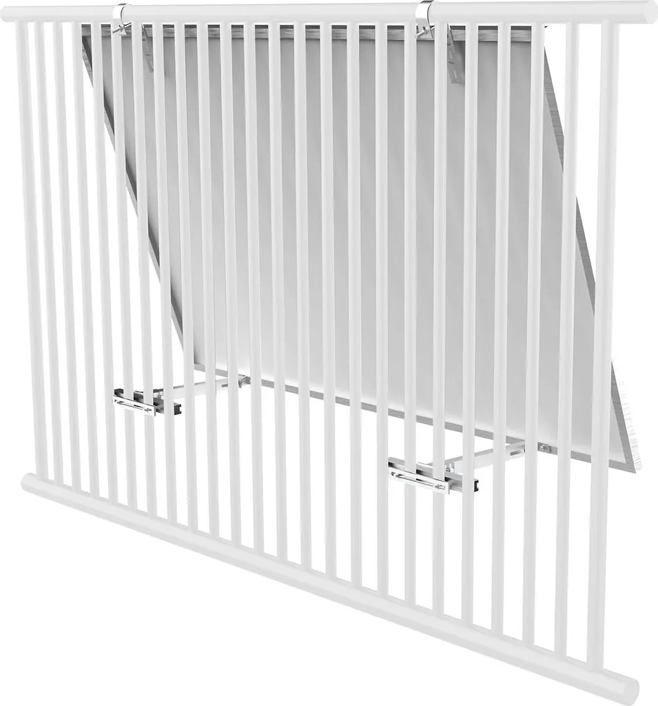 Support Solaire Anti-Corrosion Inclinable pour Fixation Toit et Balcon