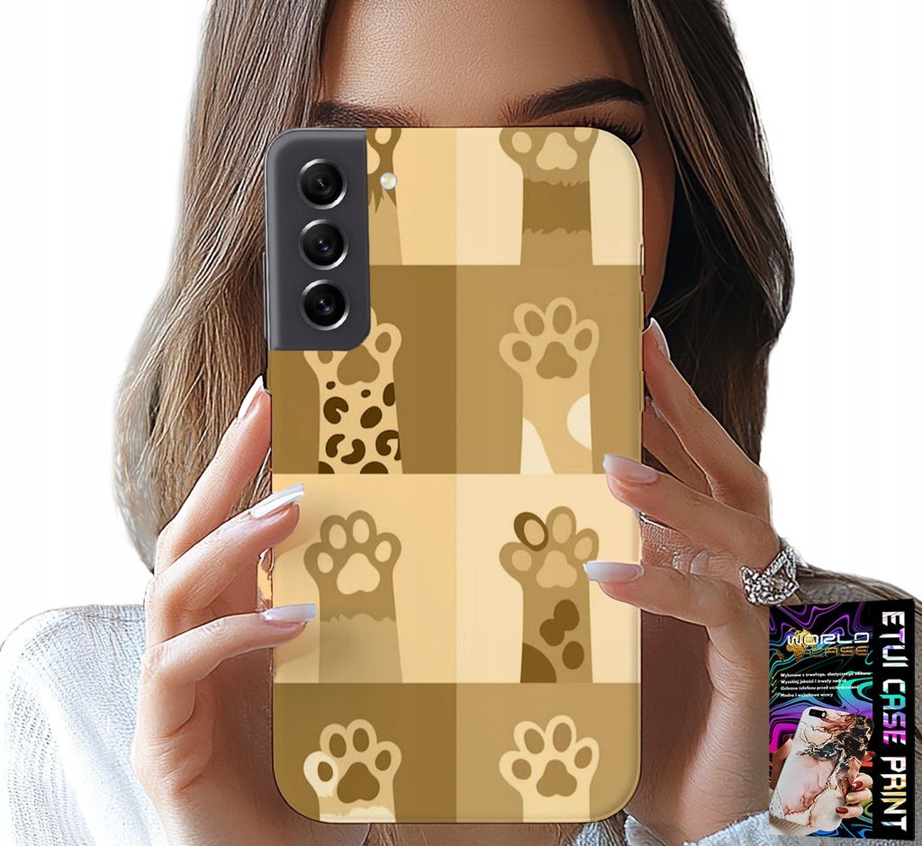 Hülle Für Samsung Galaxy S21 - Liebe Katze, Designs Mit Katzen, Katzenpfoten