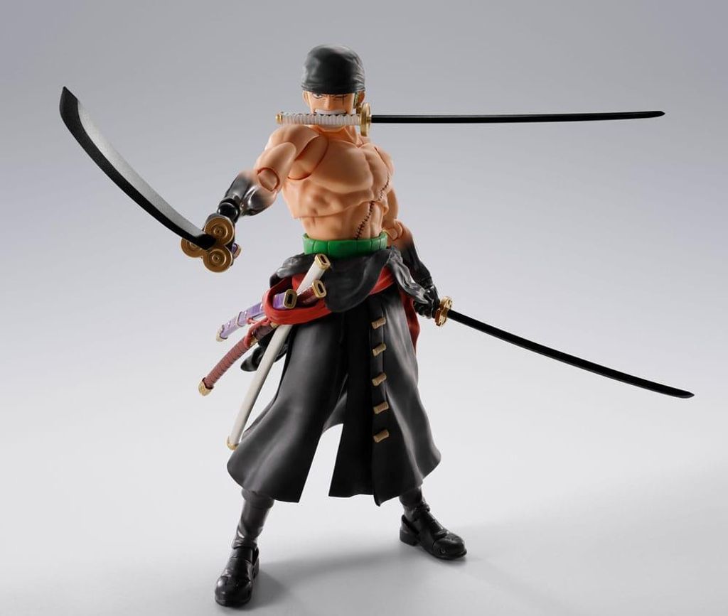 One Piece S.H.Figuarts Actionfigur Roronoa Zoro Il Re Immagine del prodotto 