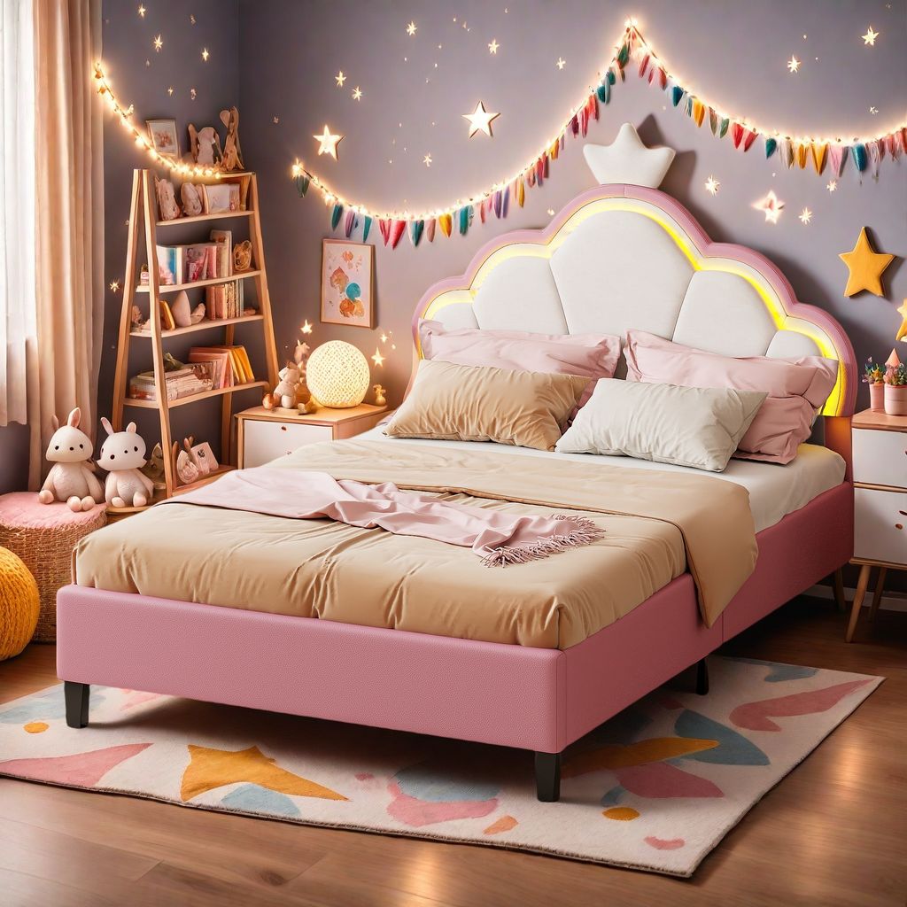 UnboxG letto per bambini imbottito 90×200 cm con rete a Immagine del prodotto 