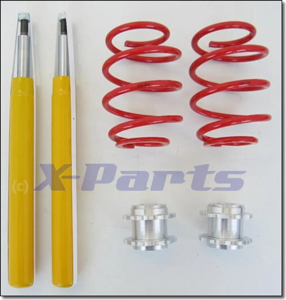 Suspension Filetée Audi 80 B4 Limo et Break - Kit Complet Réglable