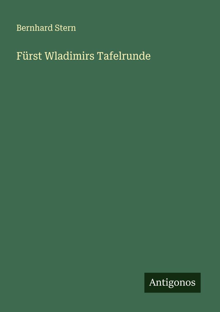 Fürst Wladimirs Tafelrunde