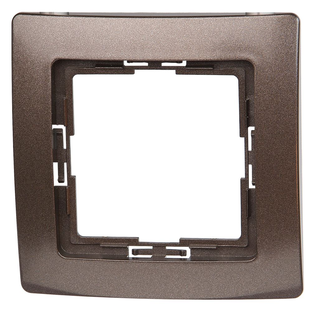 Kopp Paris palisander-braun 1-fach Rahmen