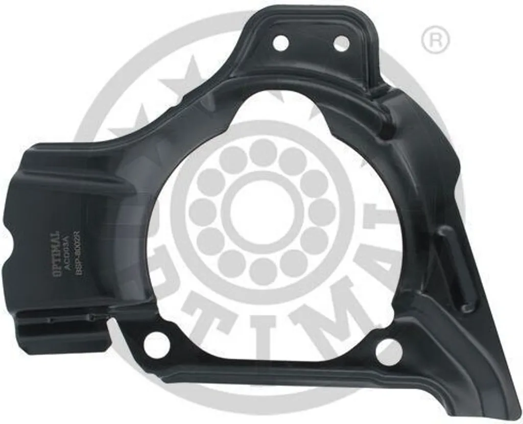 Scheda Tecnica Piastra Paraspruzzi OPTIMAL BSP-8002R Fiat Punto 188 DX