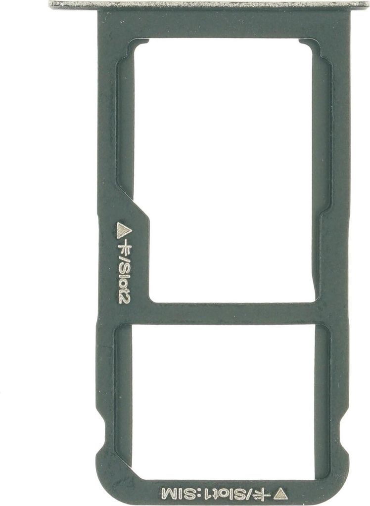 Simkarten Halter für Huawei P10 lite (WAS-L21), Silber