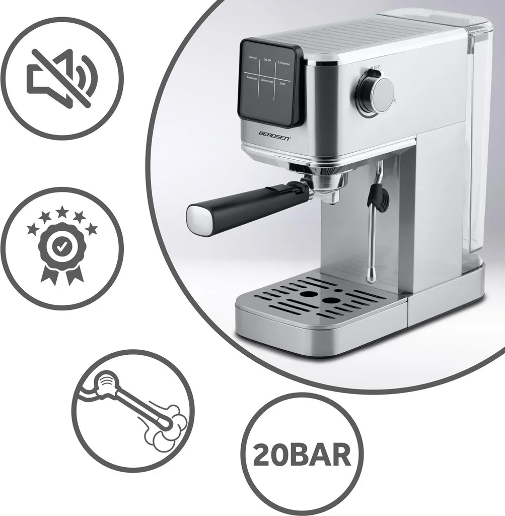Berdsen BD-770: Analisi Tecnica Macchina Espresso a Leva 20 Bar - 14