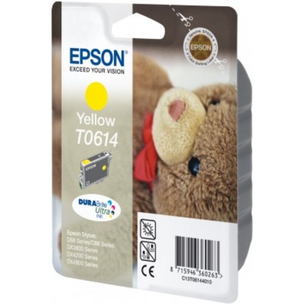 Tintenpatrone Epson T061440 yellow ultra Packung mit 8 Stück