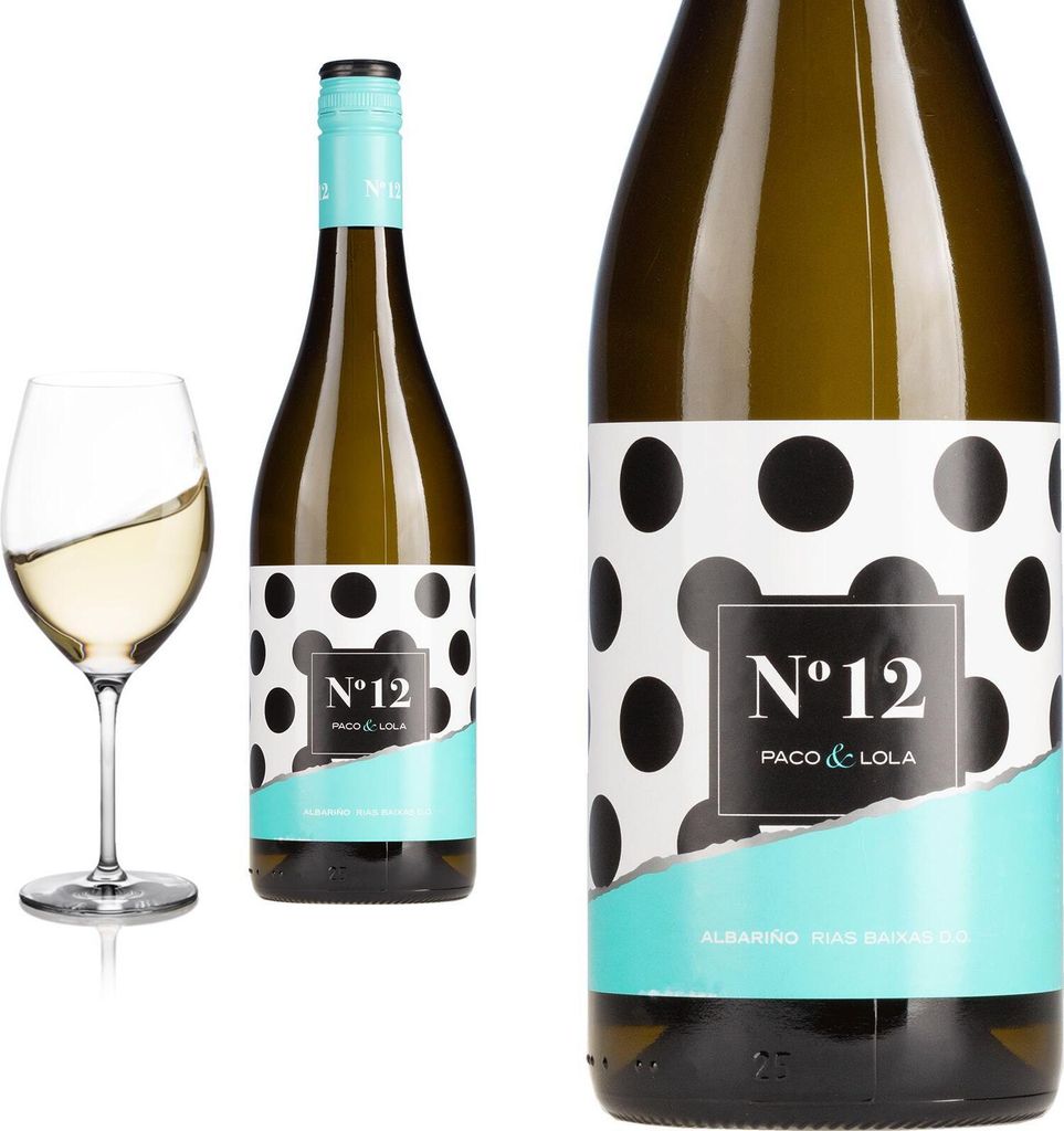 2024 Rias Baixas Albarino No12 von Paco & Lola - Weisswein
