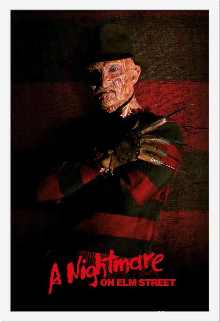 Idee Regalo Horror: Poster Nightmare Elm Street Incorniciato Shinsuke®