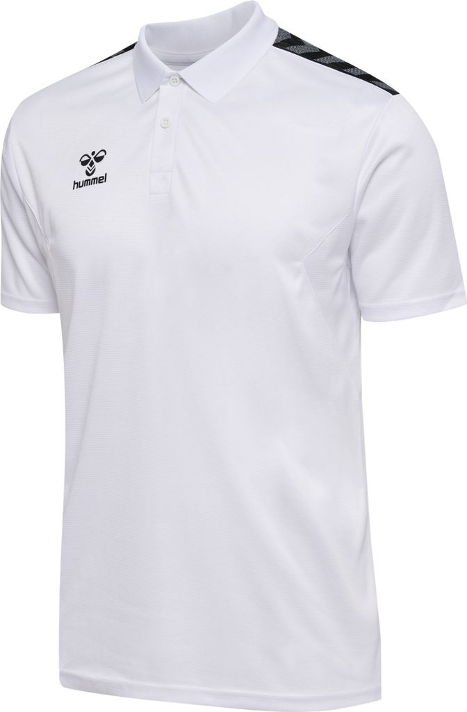 hummel Authentic Funktions Poloshirt Herren white M