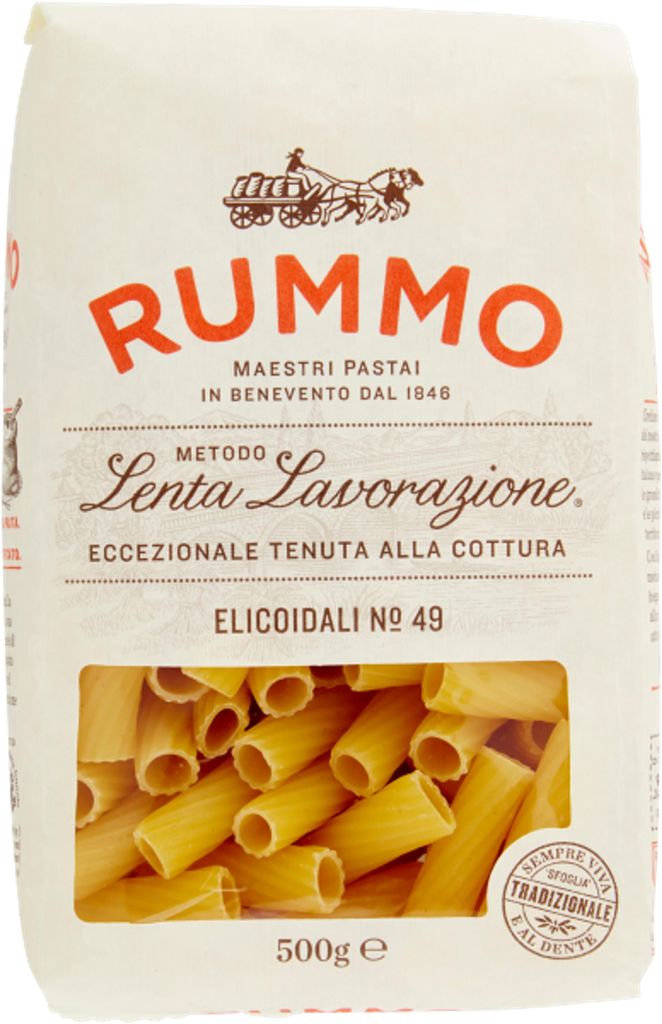 Rummo Lenta Lavorazione Elicoidali No.49 500g Packung Produktbild 
