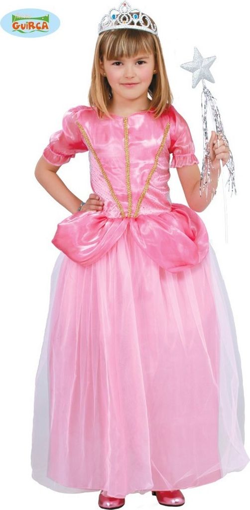 rosa Märchen Prinzessin - Kostüm für Mädchen Gr. 110 - 146, Produktbild 