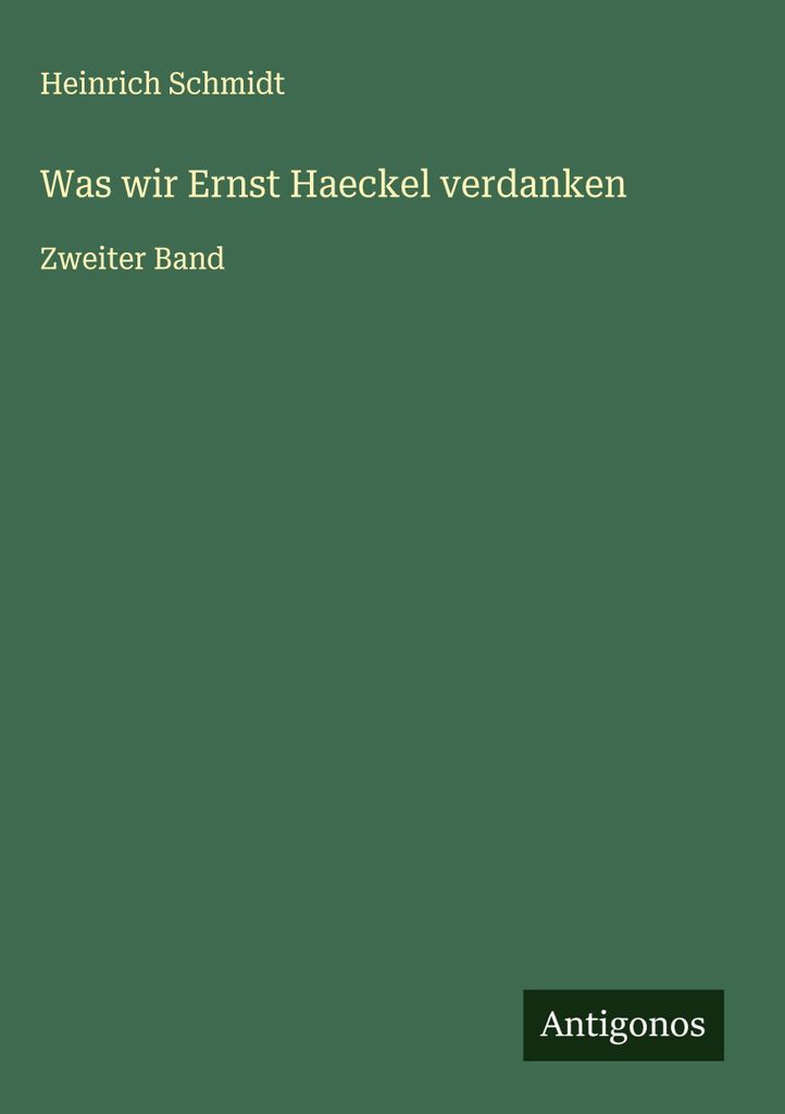 Was wir Ernst Haeckel verdanken