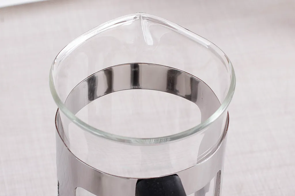 Cafetière Bialetti Preziosa en verre borosilicate et piston inox - 24