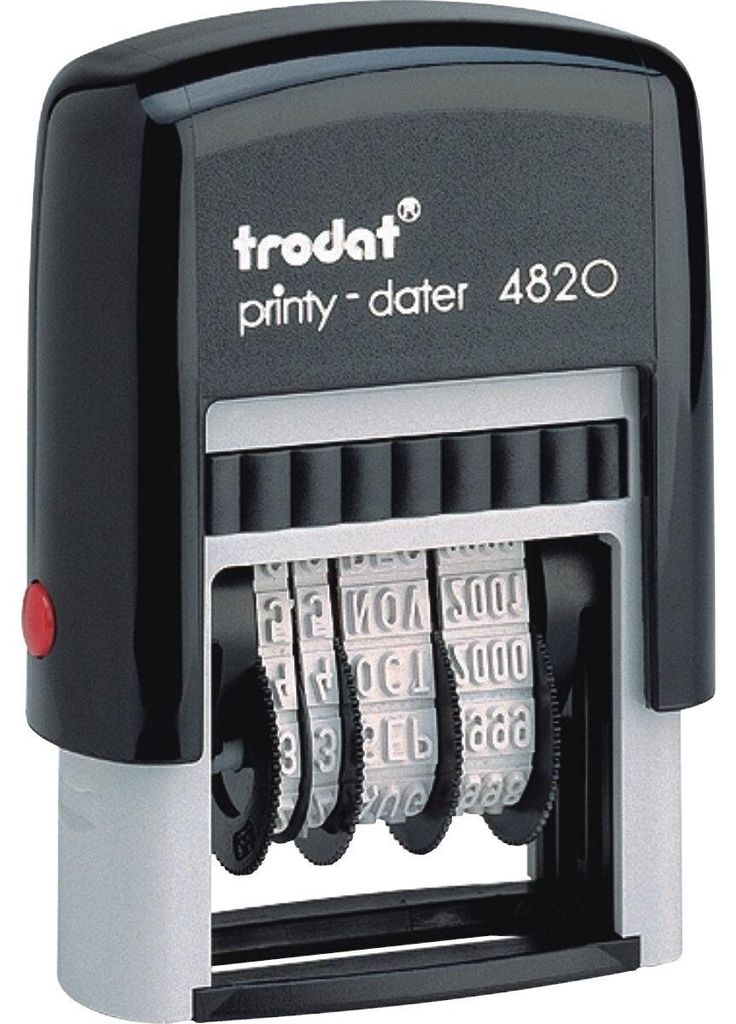 trodat® 514820 Stempel met datum, type Printy, 4 mm Productafbeelding 
