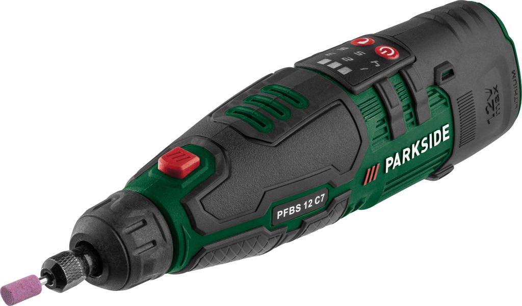 Parkside 12 V Akku-Feinbohrschleifer Schleifmaschine »PFBS Produktbild 