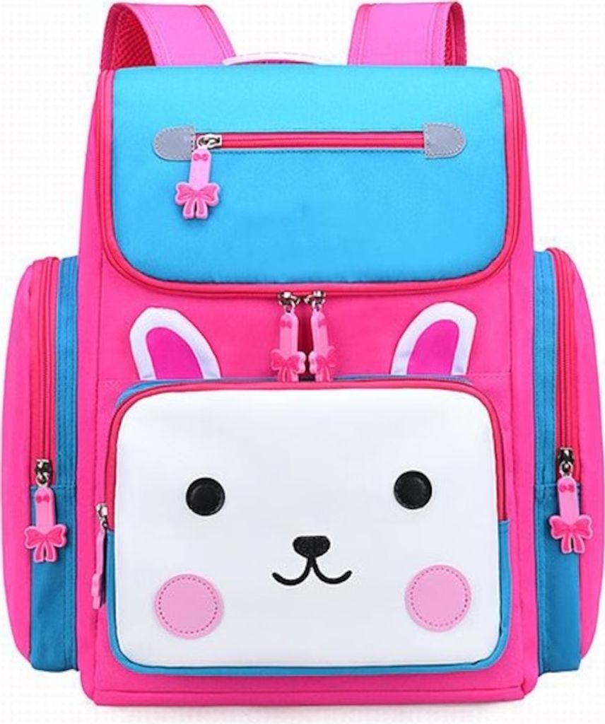 ASKSA Schulrucksack Kinderrucksack Maedchen Jungen Ergonomischer Kinder Rucksack fuer Grundschule,Rosarot