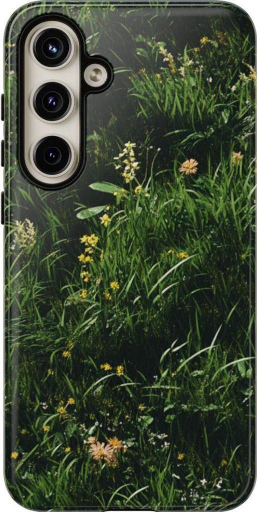 Blühende Blumenwiese – Hülle Kompatibel mit Samsung Galaxy S24 Plus