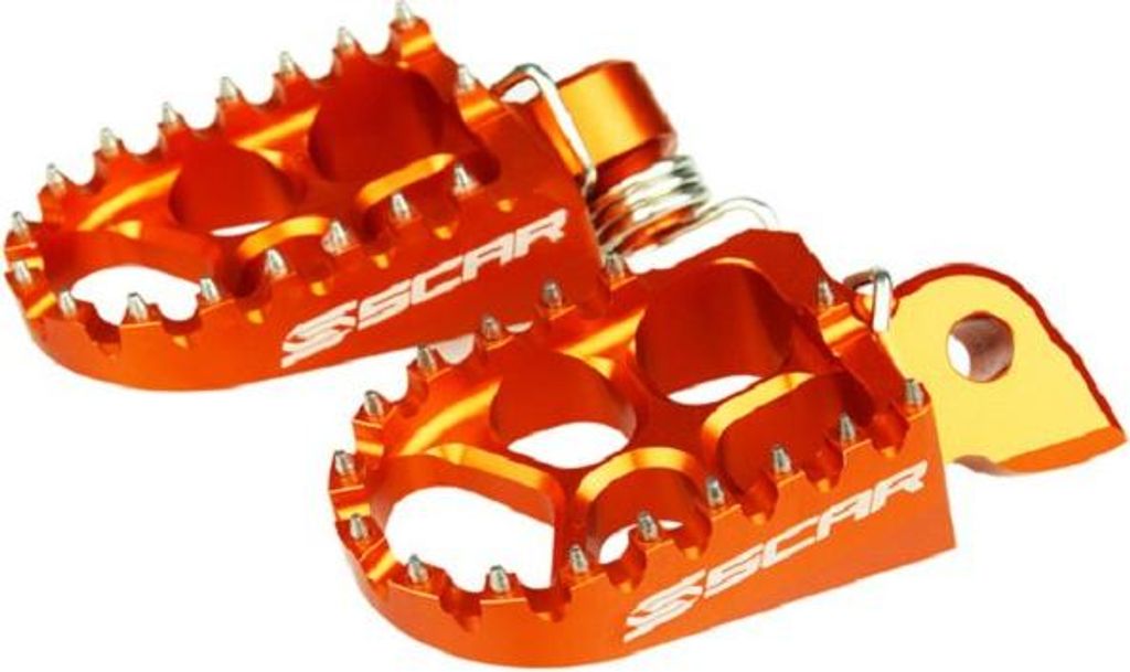 Repose-pieds Scar Evolution KTM/Husaberg/Beta/Husqvarna orange...