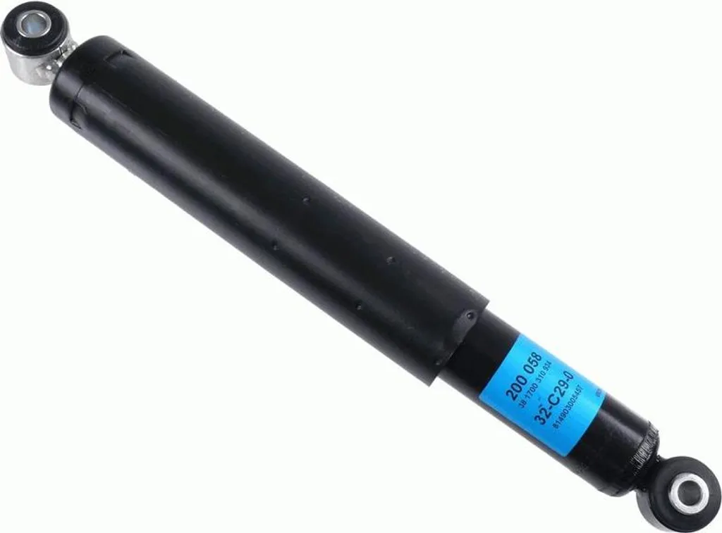 Amortisseur arrière SACHS 200 058 haute performance OE 7700840636