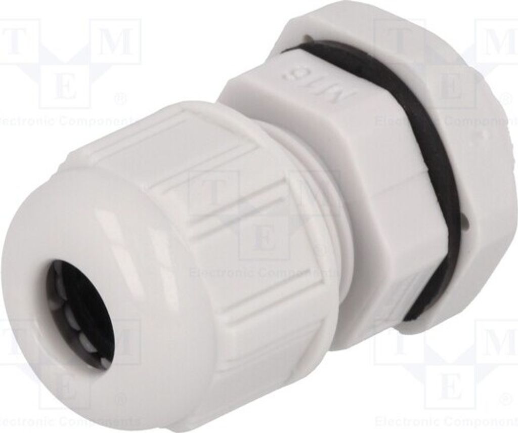 1x Kabelverschraubung Mat: hellgrau 93600-0348 7000.7822.7 n IP68 M16 1,5