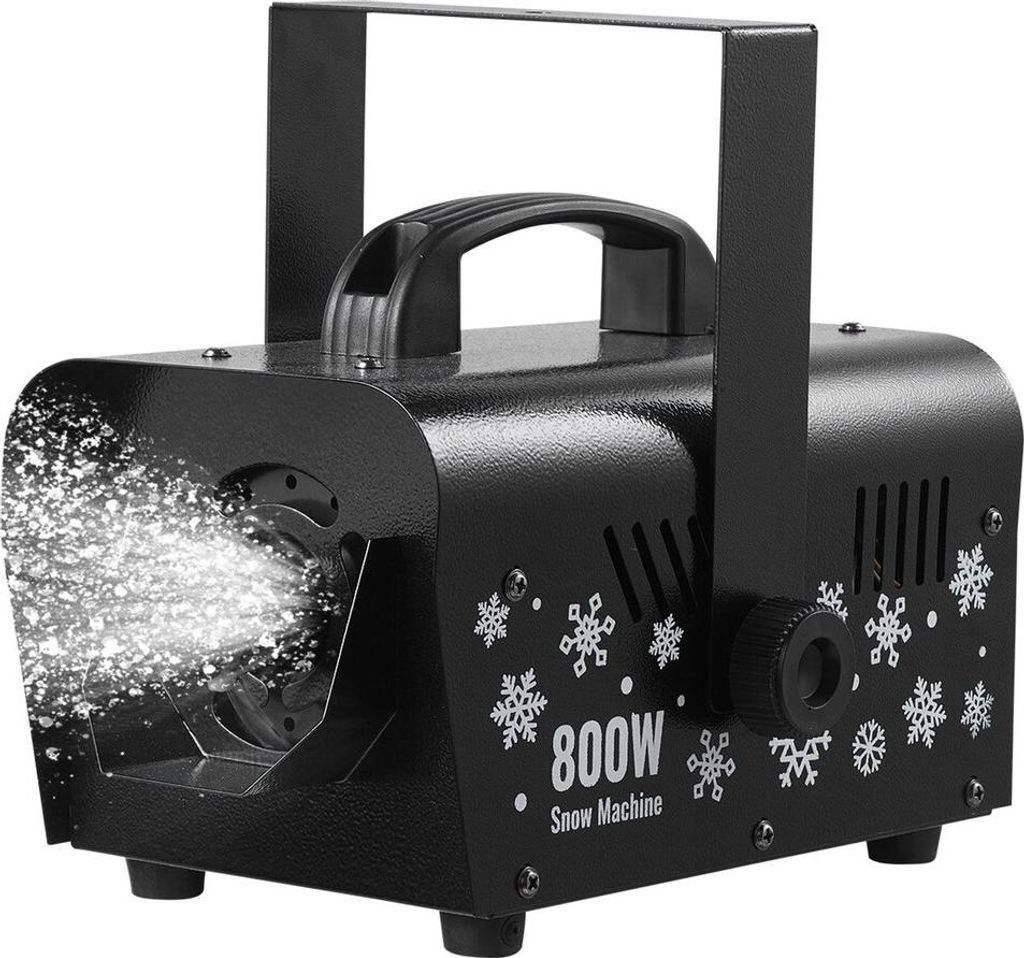 Snow Machine, Powerful 1500W, Handheld/Hanging Snow Maker, Wireless Remote Control, Snowflake Maker with 5L Fluid Tank, Snowflake Making Machine fo...