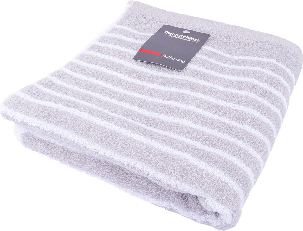 Traumschloss Frottier-Line Stripes Handtuch 50 x 100 cm Produktbild 