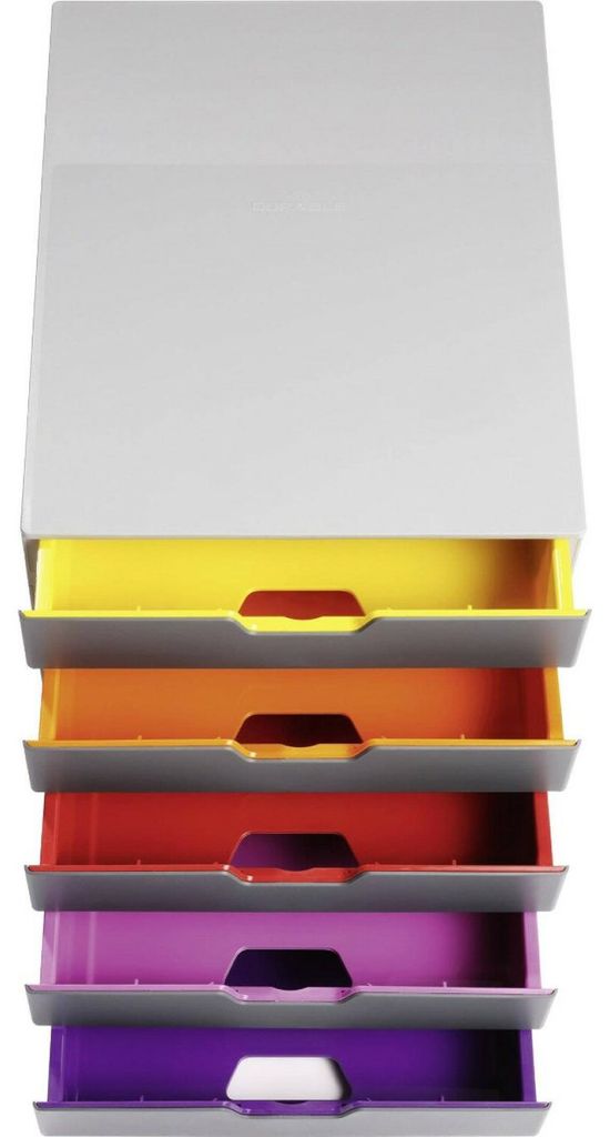 Durable 7605-27 Varicolor Schubladenbox 5 Schubladen - Produktbild 