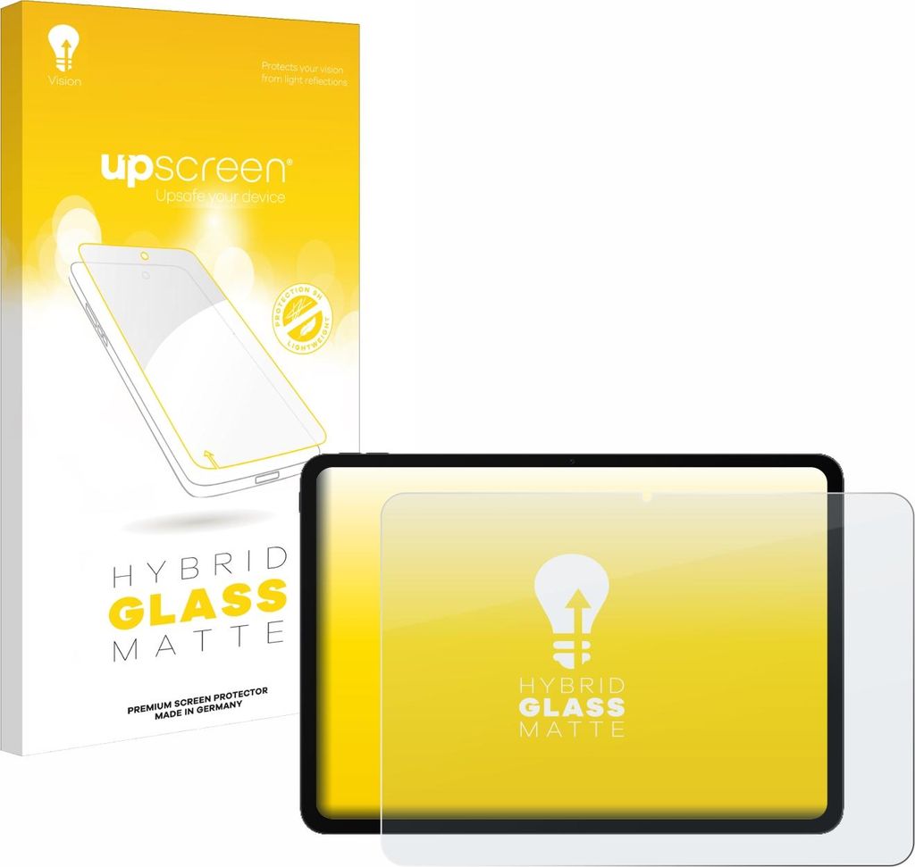 upscreen Entspiegelungs Schutzglas für OnePlus Pad Go 2 Schutzfolie Panzer Folie Glas Display Schutz matt