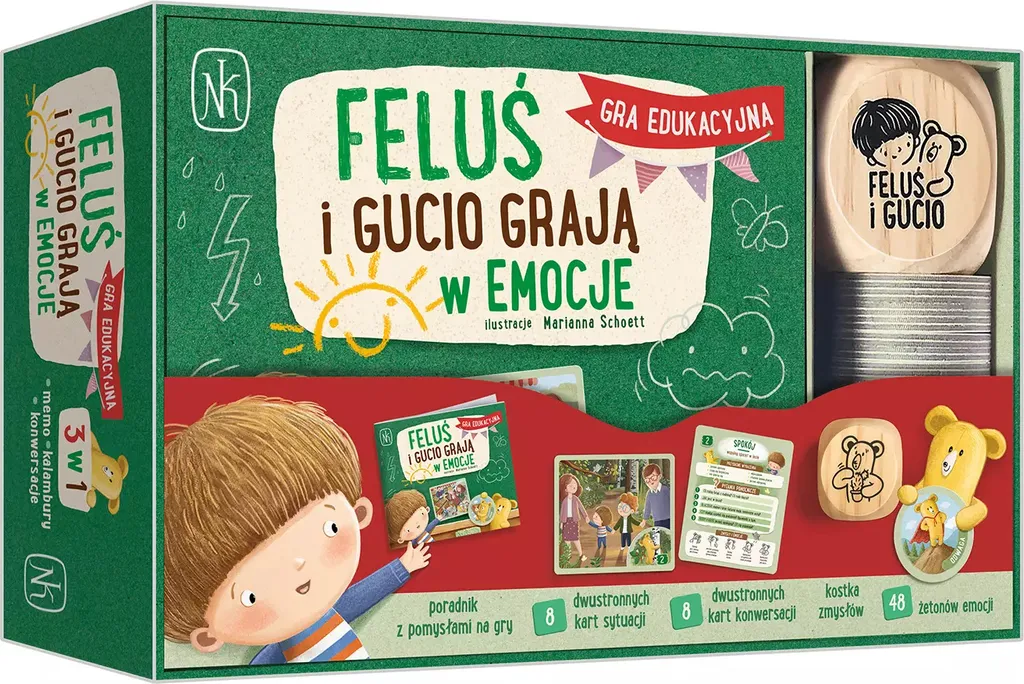 Livre émotions pour l'histoire du soir de Felu et Gucio Toy