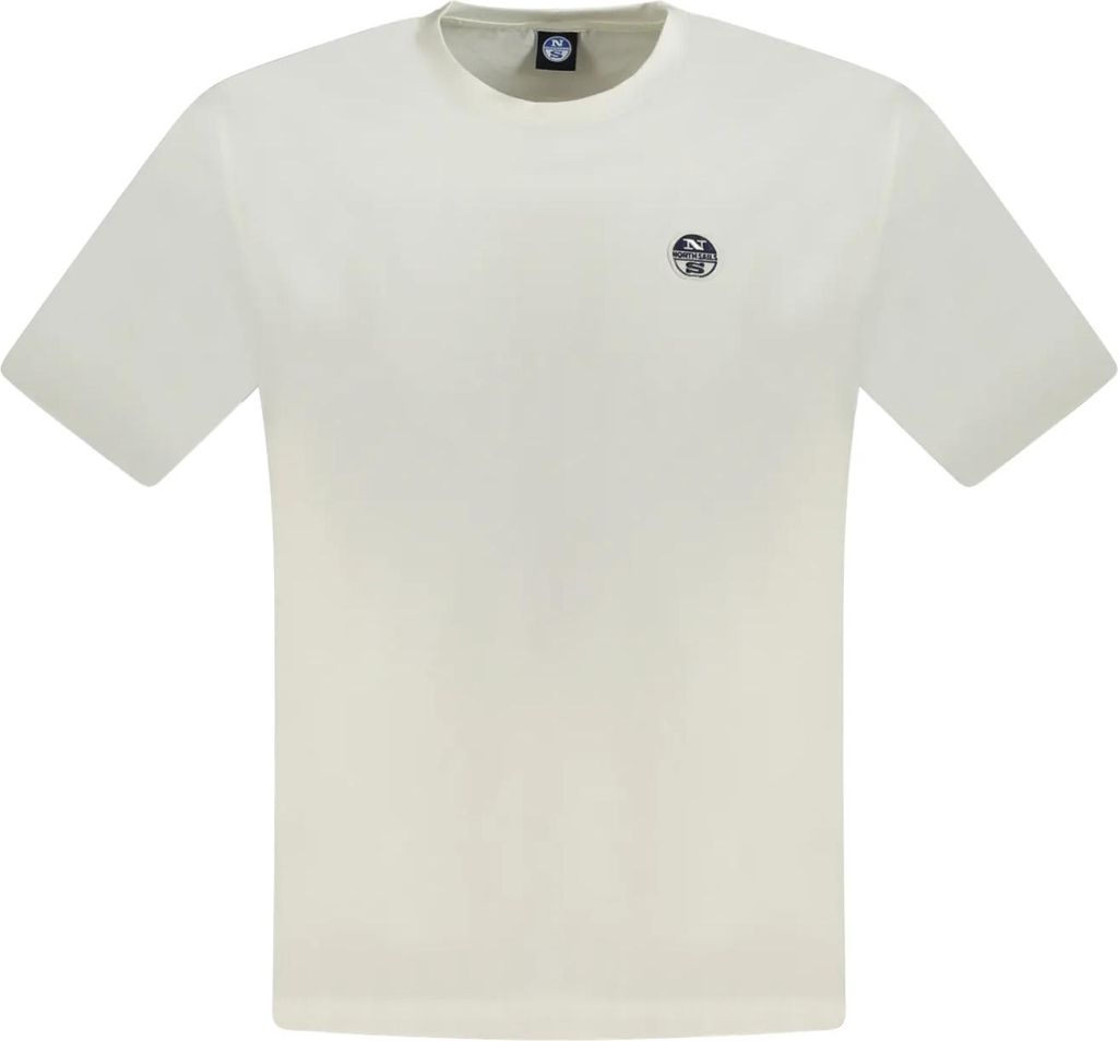Kurzarmshirt Rundhals Logo North Sails 996016000 BI0101 : Größe - S Größe: S