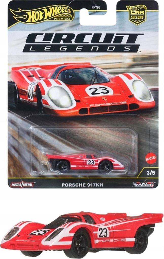Mattel Hot Wheels Premium Car Culture Circuit Legends Produktbild 