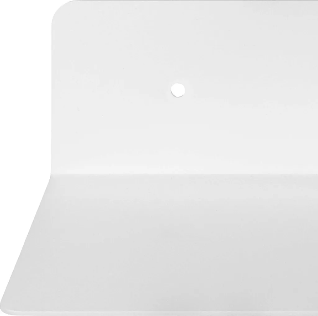 Joliet Étagère murale métal blanc mat - Solution gain de place design