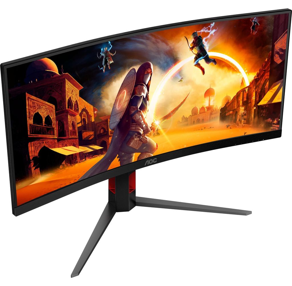 AOC CU34G4, Gaming-Monitor, (WQHD, Fast-VA, Curved, Produktbild 