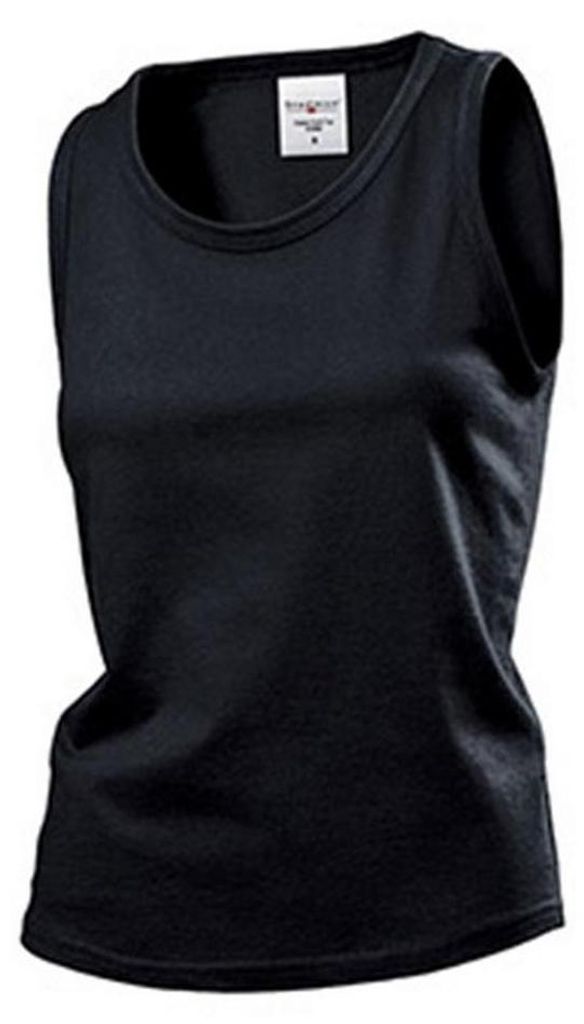 Stedman Damen Tanktop, ärmellos LT865 (S) (Schwarz)