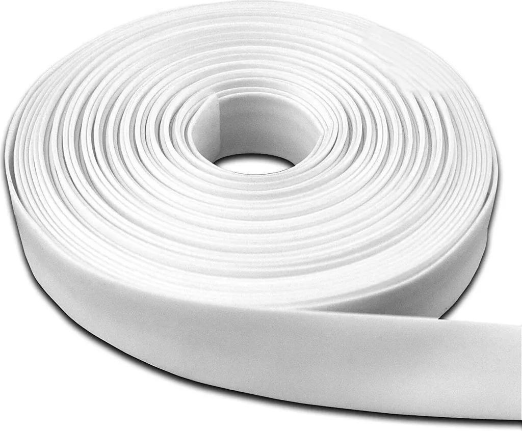 Tubo termorestringente bianco 2:1 confezione al metro 10 mm 5 metri