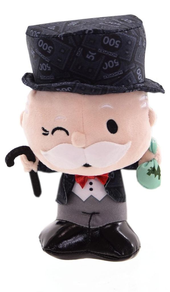 Mr Monopoly peluche 19 cm - Edizione 85° Anniversario Immagine del prodotto 