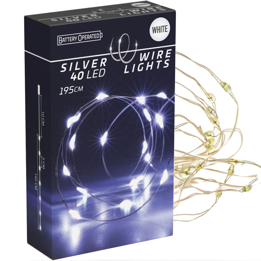 LED svetlá 195 cm svetelná reťaz Obrázok produktu 