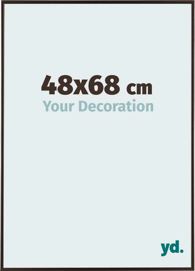 A graphic displaying product dimensions and a tagline.