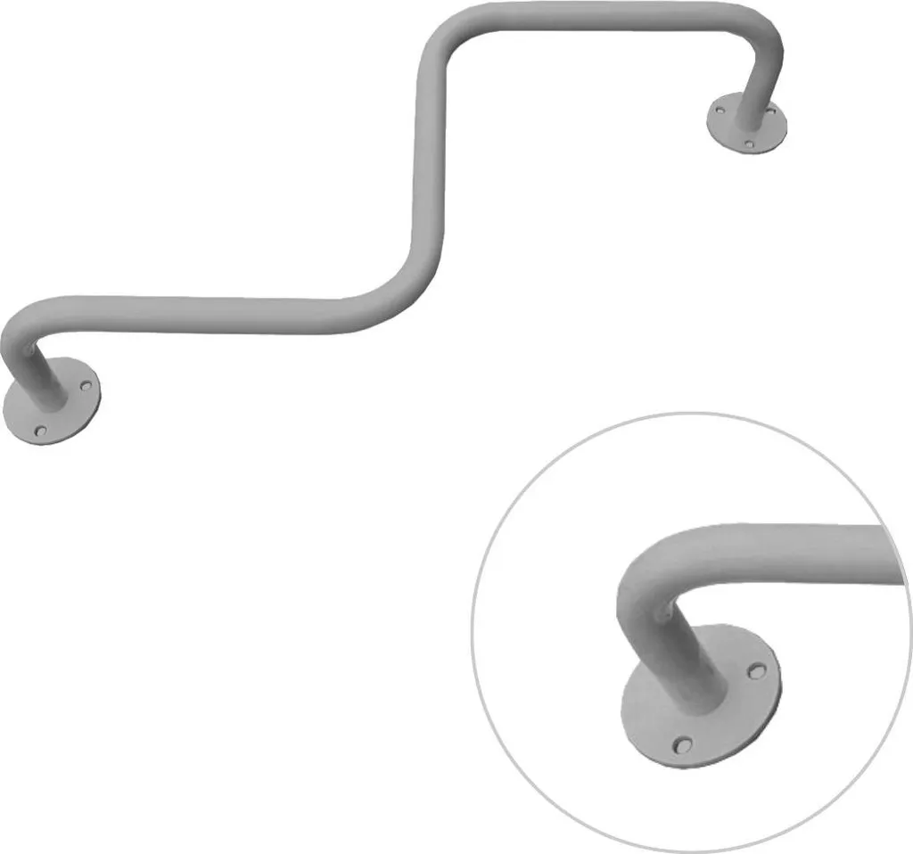 Barra Trazioni Soffitto 100kg Grigia | Design Curvo Salva-Spazio