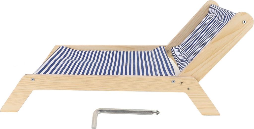 Katzen-Hängematte verhindert Schütteln, Holzrahmen, Schaukelstuhl, Kätzchen-Hochbeet mit Kratzbaum für alle Jahreszeiten, Strand-Lounge