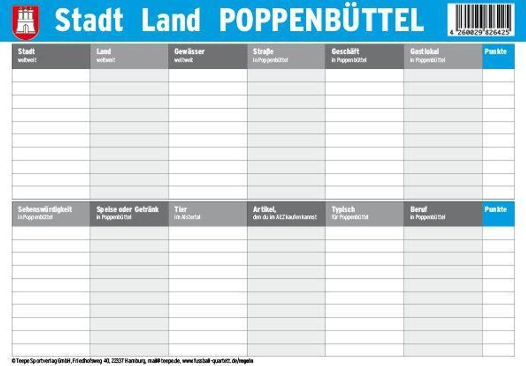 Hamburg: Stadt Land Poppenbüttel