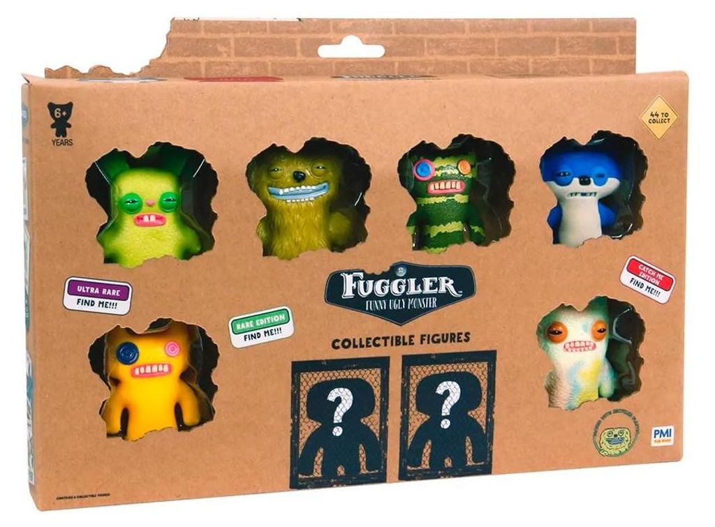 Fuggler S1 Collectible Figures -8 Pack Deluxe Box E